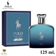 Polo Deep Blue Parfum Ralph Lauren for men 125 ml. น้ำหอมแท้ พร้อมกล่องซีล