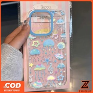 Case for Honor X9C X7C X8C X6B X8B X6A X7A X7B X9B Fresh Ocean Jellyfish World Shockproof TPU Phone 