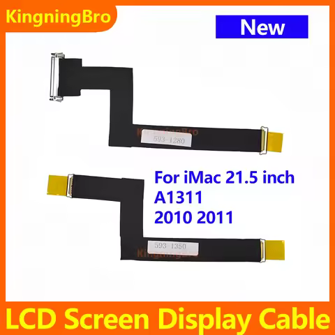 New LCD Screen Display Flex Cable For iMac 21.5" A1311 2010 2011 593-1280 593-1350