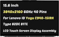 Replacement for Lenovo Ideapad Yoga C940-15 C940-15IRH 9-15IMH5 2-in-1 Type 82DE 81TE 5D10S39658 5D1