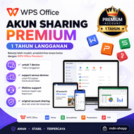 [Bonus Gantungan Kunci] Langganan WPS Office Original (Akun Premium Sharing)