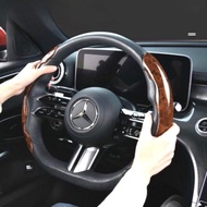 5D Steer COVER Premium Wood PATTERN CAR STEERING COVER Wood PATTERN COVER
