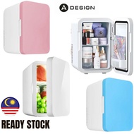 A DESIGN Fridge Mini Freezer 8L Portable Dual Use Car Home Refrigerator Cooler Box Peti Sejuk