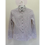 Pre-Loved AGENDA Blouse Floral Ladies Women (XS)/ Baju Kemeja Wanita Perempuan (M)