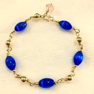 Gelang Kristal ikat Suasa 14k Original Tidak Berkarat