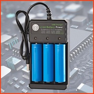 18650 Battery Charger Fast Rechargeable Battery Charger 3 Bay Battery Charger Universal Charger for 