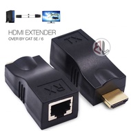 1080P HDMI to RJ45 Cable Converter Splitter Repeater HDMI extender by Cat 5e Cat 6 Support 30M