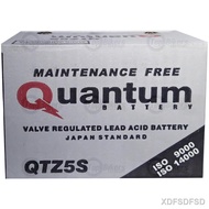 ❣☸✲Quantum Motorcycle Battery QTZ5S 4L for XRM, Wave, BeAT, Mio i 125/Soul, Soulty