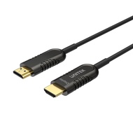 Unitek Ultrapro HDMI 2.0 Active Optical Fiber Optic Cable 4K 60Hz 4.5mm, Zinc Alloy Connector 20m 30m 40m 50m 60m 70m