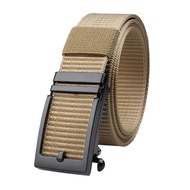 [Benferry] Buckle Belt Texture Buckle High-Toughness Portable Automatic Military Web Tactical Belt for Work