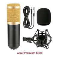 [Post 24H] BM800 Condenser Sound Microphone computer Shock Mount Broad casting Singing Recording KTV