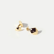 Hannah Martin Solid Yellow Gold Facet Cufflinks