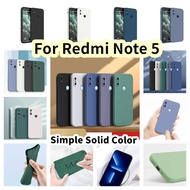 【Case Home】For Redmi Note 5 Silicone Full Cover Case Drop and wear resistant Case Cover
