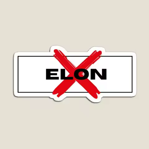 No Elon Shut Up Elon Tesla Elon Musk Is Magnet Baby Refrigerator Children Cute Colorful for Fridge O