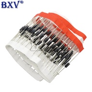 50PCS 1N4007 1N5819 1N4001 UF4007 FR107 FR157 FR207 1N4004 1N4937 HER107 RL207 1N5817 1N5399 DO-41  