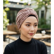 Premium brocade instant turban Adult turban Premium brocade turban Instant Hijab Tudung Sarung