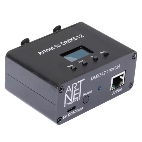 Artnet to DMX Controller, DMX Ethernet Lighting Controller, Professional Artnet DMX Interface , 3 Pi