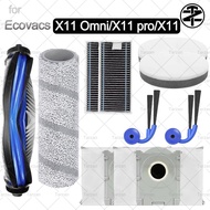 FOR ECOVACS DEEBOT X11 Pro Omni / X11 Pro / X11 Robot Vacuum accessories：main brush / side brush / r