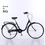 Bird&Fish Shimano gear  Outdoor city bicycle 26 inch 7 speed Adult women girl  lady bike 女士自行车