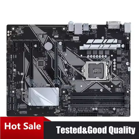 ASUS PRIME Z370-P Motherboard LGA1151 DDR4 64GB Core i7/i5/i3 PCI-E 3.0 64GB Intel Z370 Desktop main