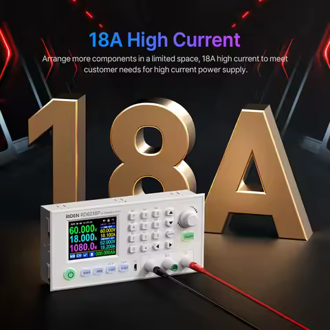 RD6018P USB WiFi DC-DC Voltage Step Down Power Supply Module Buck Converter 60V 18A Regulated Power 