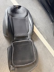 tesla model 3 / model y 黑色汽車座椅套連通風風扇