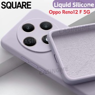 Oppo Reno12 F 5G 2024 Square Liquid Casing For Oppo Reno 12F Reno12F Reno12 12 Pro F 4G 5G 2024 Phon