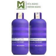 Dầu gội xả tím khử vàng Elgon Colorcare Silver 300ML