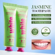SADOER Jasmine Mint Fresh Toothpaste Clean Teeth Toothpaste 30g