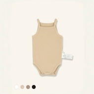 Peekaboo Cool Ribbed Thin-Shoulder Baby Clothes [Ready Stock Next Day Arrival] Baby Baby Baby Baby C
