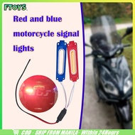 Shipped In 24 Cm.dc12v/DC24V Led Warning Light Motorcycle Truck Flashing Red + Blue Waterproof
