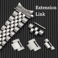 Watch Strap Extension Link for Rolex Daytona GMT President Oyster for Jubilee Metal Watch Band Parts