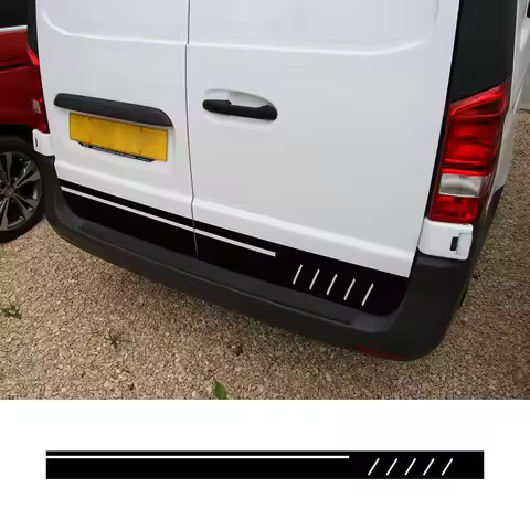 Car Rear Door Sticker Camper Van Vinyl Decals Tuning Accessories for Mercedes Benz Vito V Class Vian