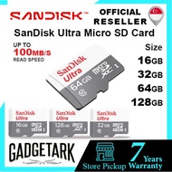 [SG] SanDisk Ultra Micro SD Card 32GB | 64GB | 128GB | 256GB MicroSD card 100MB/S Memory Card