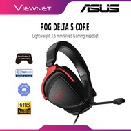 ASUS ROG DELTA S CORE WIRED 3.5 MM GAMING HEADSET WITH LIGHTWEIGHT, 50 MM ESSENCE DRIVERS AND VIRTUA