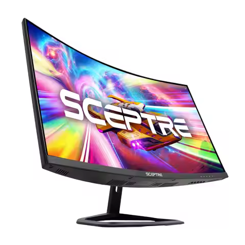 34-Inch Curved Ultrawide WQHD Monitor R1500 180/165Hz 1ms 99% sRGB Dual DisplayPort Built-in Speaker