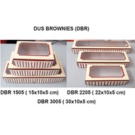 Brownies Box DBR 15x10x5 PX CONTENTS 10 PCS