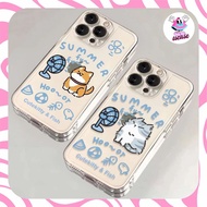 SUMMER ANIMAL ANGEL EYE PRINTING case oppo realme 7 c71 5g a5x a17 8 7 4g a57 2022 a58 4g a15 a16 a1