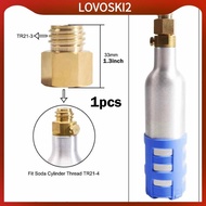 [LovoskiacMY] CO2 Cylinder Quick Connect Adapter Brass Connector CO2 Soda Cylinder Adapter