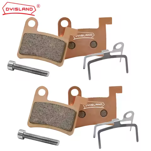 DYISLAND 2-Pairs MT600 Sintered Metal Or Resin E-Bike Disc Brake Pad, for DYISLAND LD-200PLUS LD4X-6