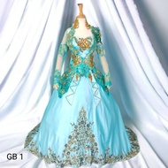 Gaun Pengantin Pernikahan Semi 2 Preloved Sale