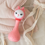 Baby rattle musical light-up toys, newborn toys, 0-2 months, 1 year old baby gift, 4 Music models an