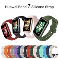 [HOT JUXXKWIHGWH 514] สายซิลิโคนสำหรับ Huawei Band 7อุปกรณ์เสริม Smartwatch เปลี่ยนสายนาฬิกา Correa สร้อยข้อมือ Huawei Band 7สาย