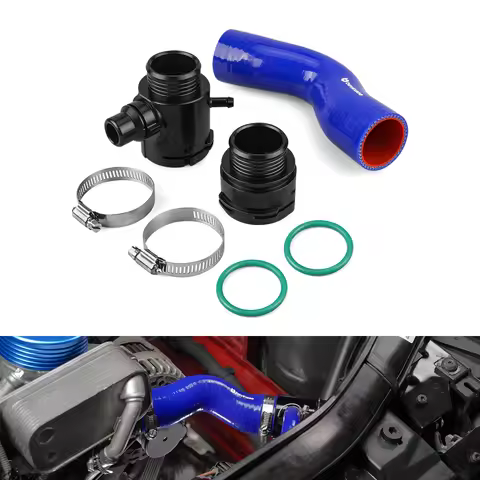 Upper Radiator Hose Repair Kit for BMW N52 E90 E91 E92 E93 323i 325i 328i 330i E82 E88 125i 128i, Re