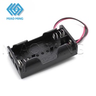 5PCS 2*AA 4*AA Double A 1.5v 3v Battery Holder Casing with Leads MIAO MING