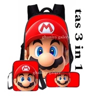 Super mario bag - boy's bag - school backpack - boy's bag - child's backpack