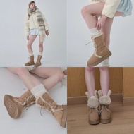 [umore.made] ✨ Puffpuff wool boots บูทบุขนหนา (-10°Cเอาอยู่) กันหิมะ กันหนาวได้ดีมากๆ