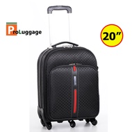 ProLuggage กระเป๋าเดินทางล้อลาก กระเป๋าเดินทาง กระเป๋า แบบมีช่องซิปขยาย แบรนด์ Charton 5 ล้อหมุน 360 องศา 20 นิ้ว และ 24 นิ้ว รุ่น EF44420-24