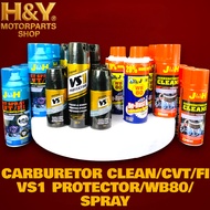 H&Y JH JET SPRAY CVT/FI THROTTLE BODY & CARB CLEANER 450ML HIGH QUALITY CLEANING SPRAY