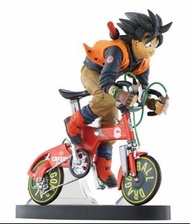 全新 日版 Megahouse 龍珠 Dragon Ball Z Desktop Real McCoy Son Goku ver.2.5 孫悟空 騎單車